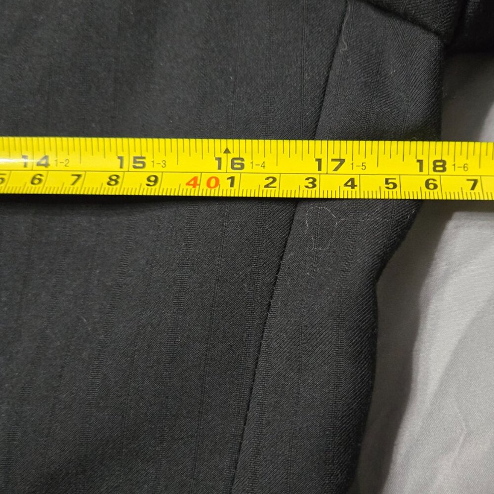 Zara Size 36 Mens Black Suit Blazer Coat - Picture 7 of 8